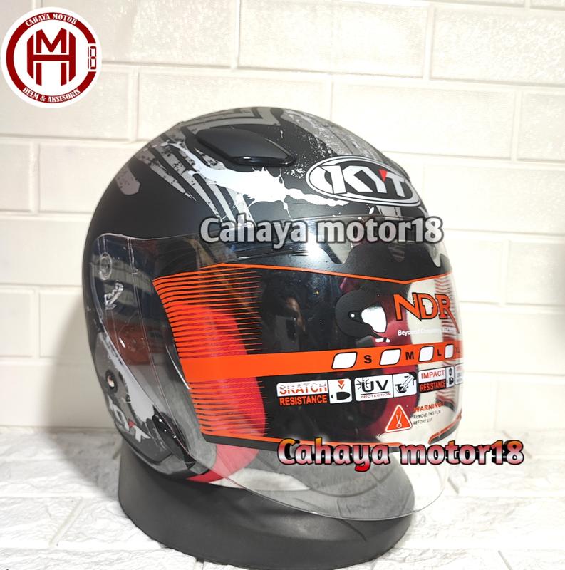 VISOR/KACA HELM KYT DJ MARU | GALAXY | DJ MAXI | INK CENTRO MERK NDR Visor 3