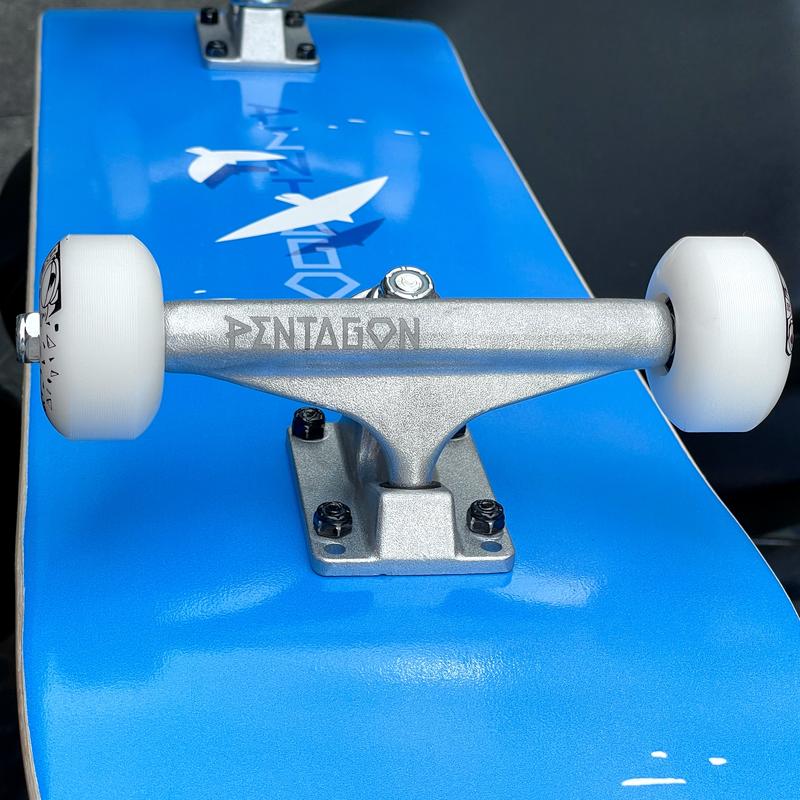 Ván trượt skateboard PENTAGON THE BLUES COMPLETE 8.0 XGames Sport, dụng cụ Tập Thể Dục 7