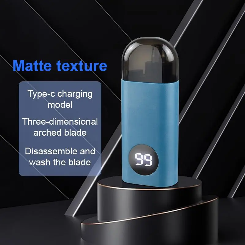 Electric Nose Hair Trimmer, Usb Rechargeable Waterproof Nose Hair Trimmer with Led Display, Nose Hair Shaver for Men & Women, Christmas, Fall, Winter Gift, Gift 5