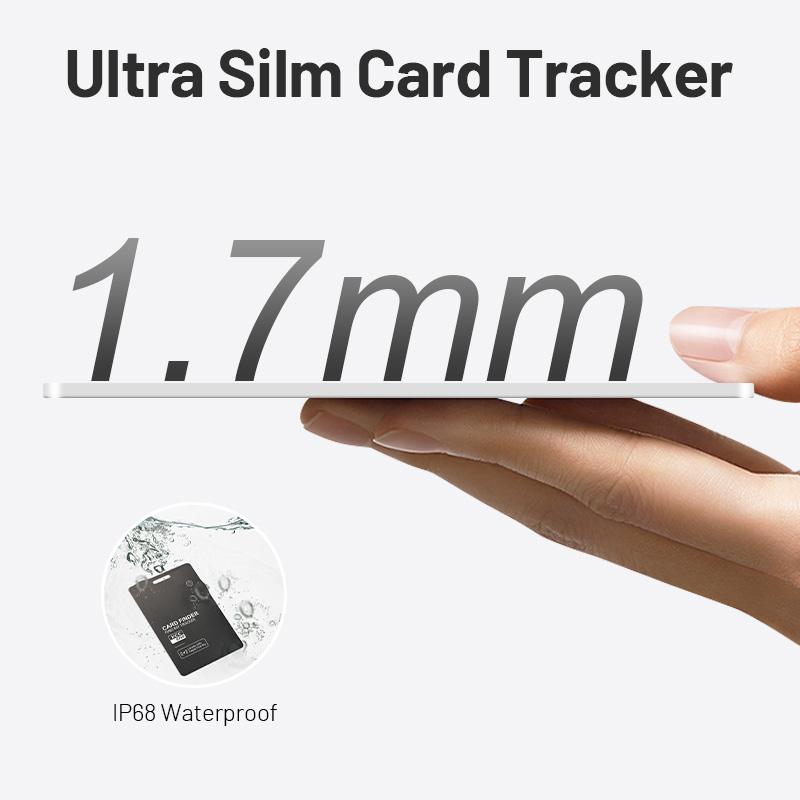 GPS Smart Wallet Tracker Card Bluetooth Anti-loss Device for Apple Smart Tracker for Key Luggage Wallet Works Find My - Image 5