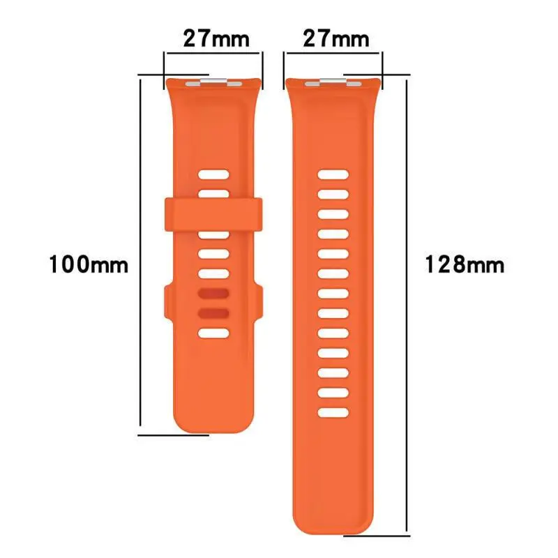 Dây đeo silicon cho Redmi Watch 5 / 4 Thể thao Thoải mái Mềm mại thoáng khí Thay thế dây đeo cổ tay cho Xiaomi Mi Band 9 Pro / 8 Pro 1