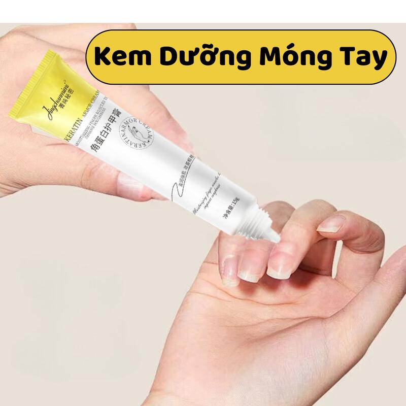 Tuýp Dưỡng Móng Tay, Kem Dưỡng Móng Tay Chân Collagen Giúp Dài Móng Phục Hồi Móng Chắc Khoẻ
