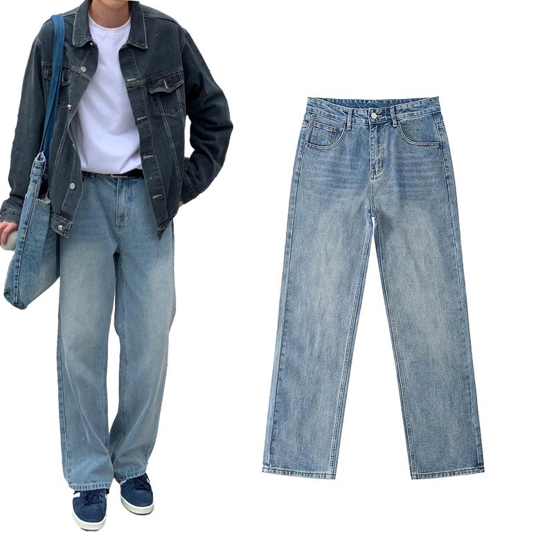 Product Introduction of Quần Jean Nam Đẹp Nhất CAROLLA Form suông, Ống đứng, ống suông, Quần jean Basic 10