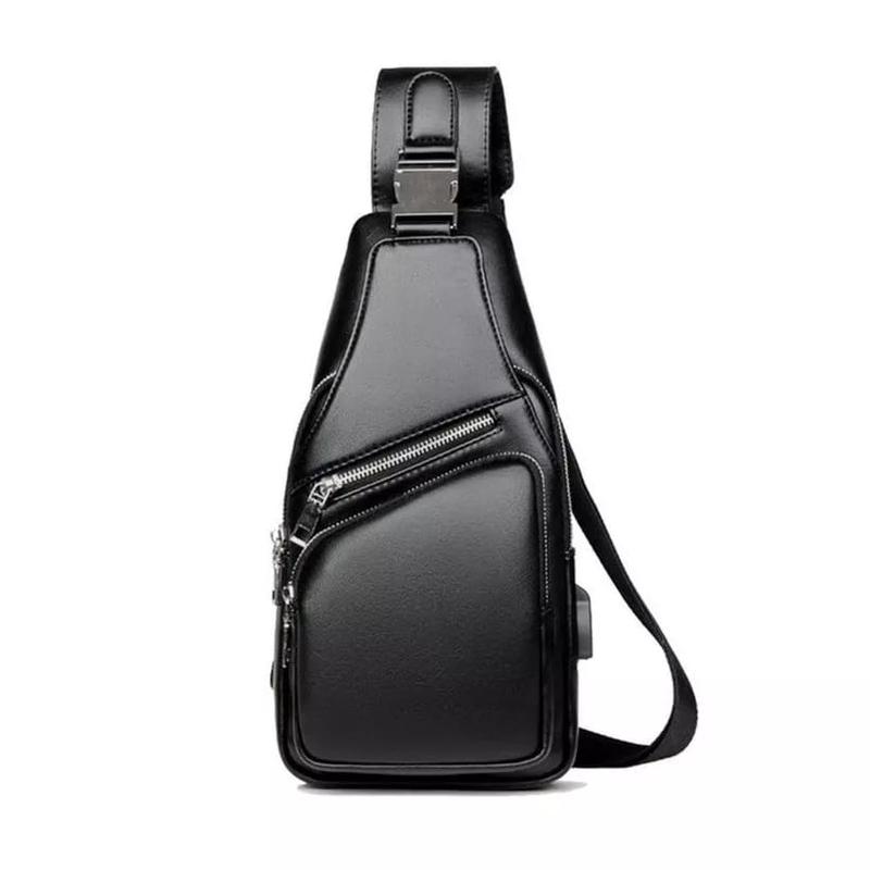Product Introduction of Tas Selempang Pria Slingbag Pria PREMIUM Trendy dan Tahan Air /brush 1