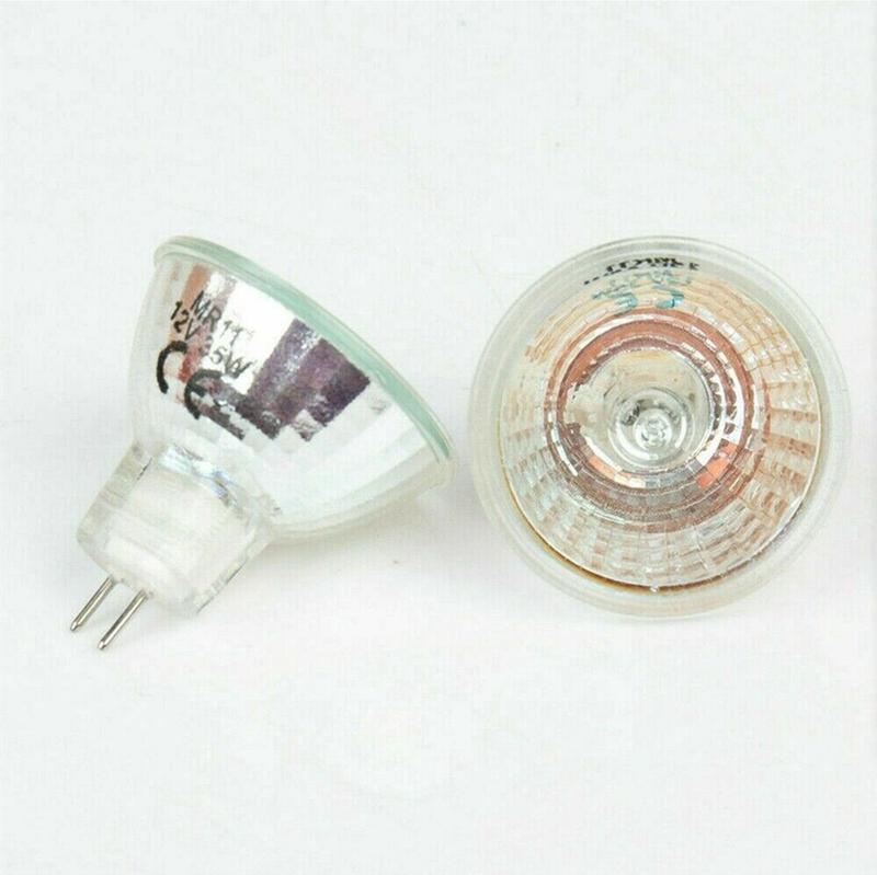 Product Introduction of 10Pcs Halogen bulb MR11 12V/220V 50W 35W 20W LAMP CUP Warm White 2700K 19
