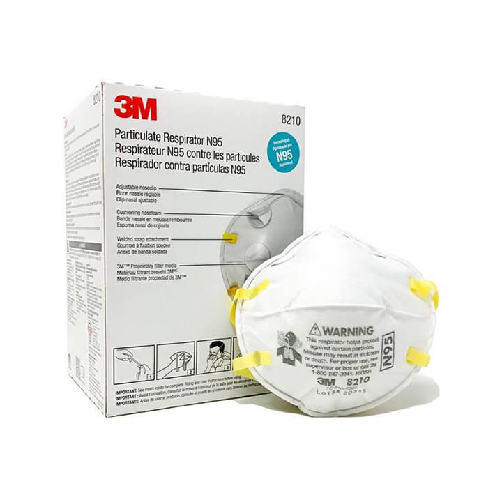 Product Introduction of Khẩu trang phòng độc 8210 N95, Lọc 95% Bụi Mịn, Vi Khuẩn, Vi Rút (bán lẻ từng chiếc) 35