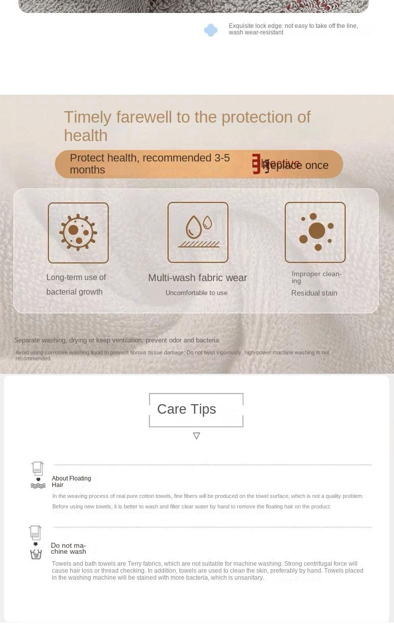 Product Introduction of Heart-to-Heart Peach Heart Style Pure Cotton Soft Absorbent Towel Pure Cotton Thickened Face Wash Home Use Soft Absorbent Couple All-Cotton Heart Face Towel Bathing 10