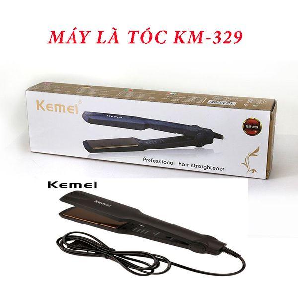 Máy Duỗi Thẳng Tóc Kemei KM 329 - Duỗi Tóc - Cụp Tóc
