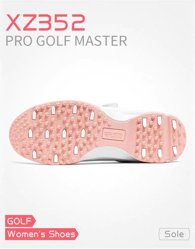 Product Introduction of [PGM] Golf Shoe Women's Breathable Sneaker Anti-Slip Lightweight Knob Comfortable Shock-Absorbing Nail-Free Shoes Xz352 15
