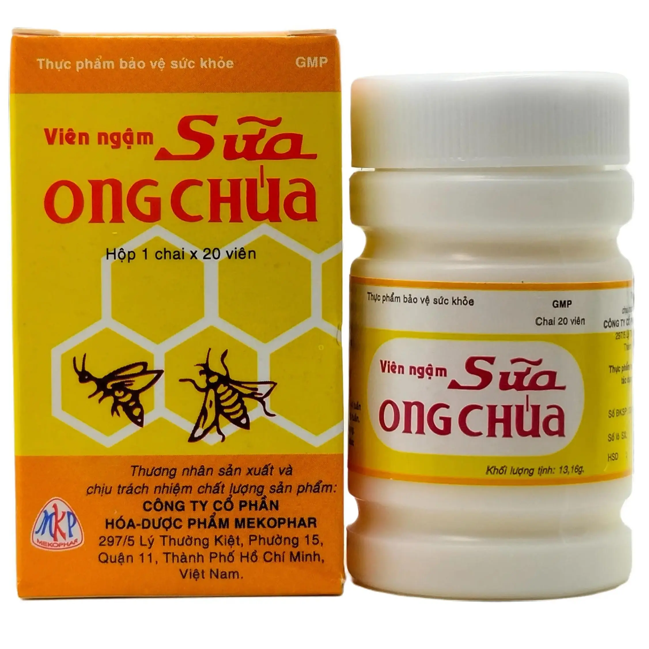 Kẹo ngậm Sữa ONG CHÚA ROYAL JELLY lọ 20 viên