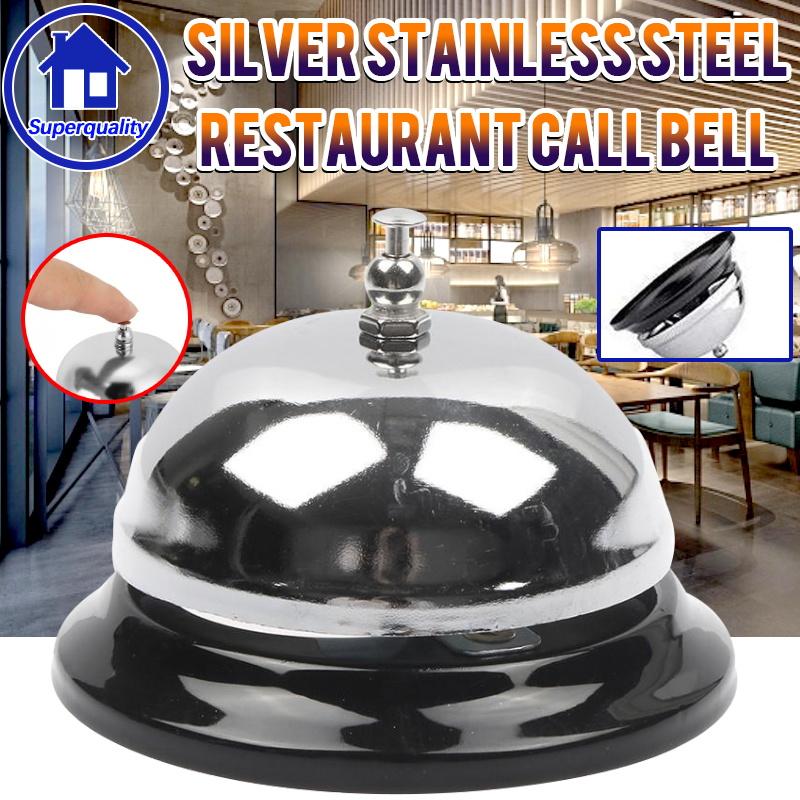 Silver stainless steel restaurant call bell kitchen special delivery ...