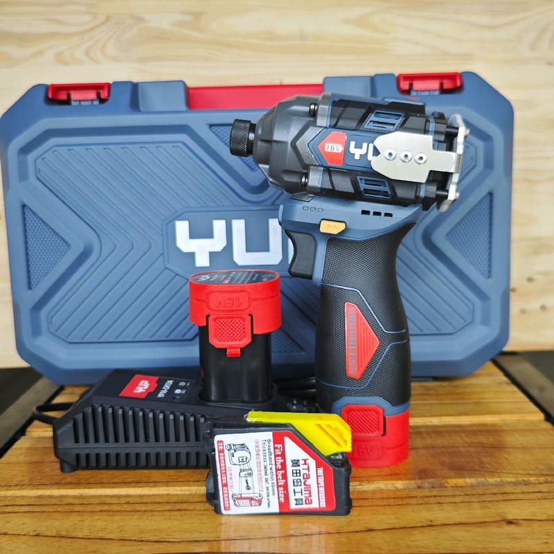 Máy khoan pin YUP YP16-150B chuyên vít, lực xiết 150N.M, vòng tua 3200 vòng/phút, bảo hành 12 tháng may  khoan