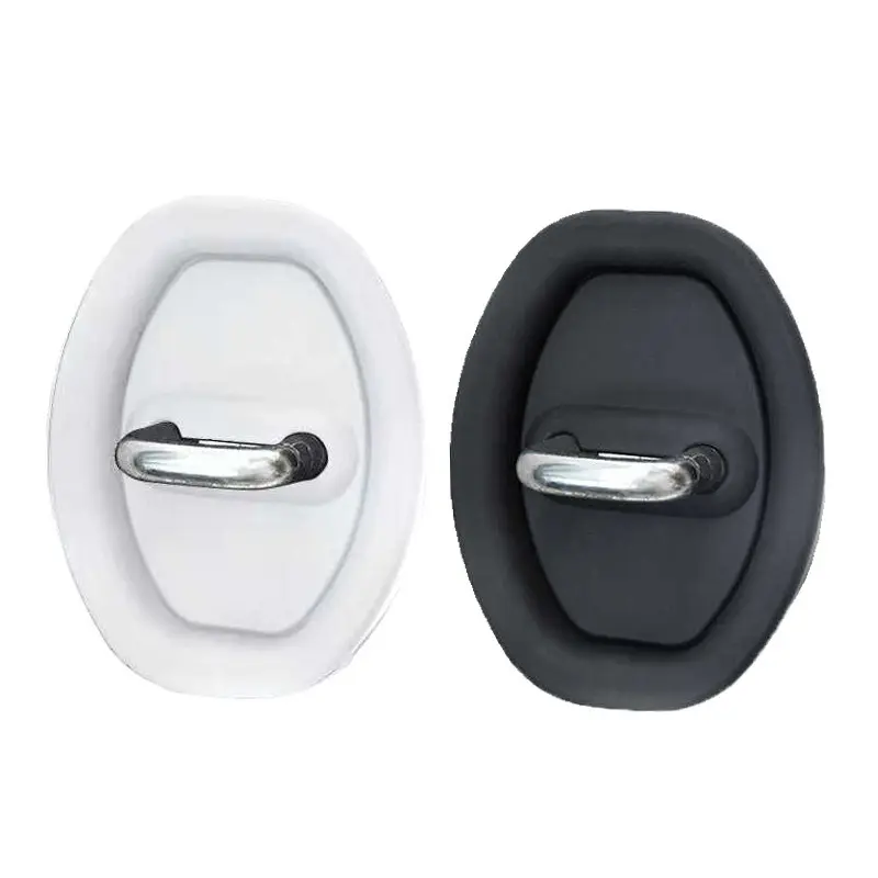 Đệm Khóa Cửa Xe Hơi Bằng Cao Su Giảm Chấn Khóa Cửa Xe Hơi, Bộ 4 Cái, Bộ Giảm Chấn, Phụ Kiện Thay Thế Yên Tĩnh
