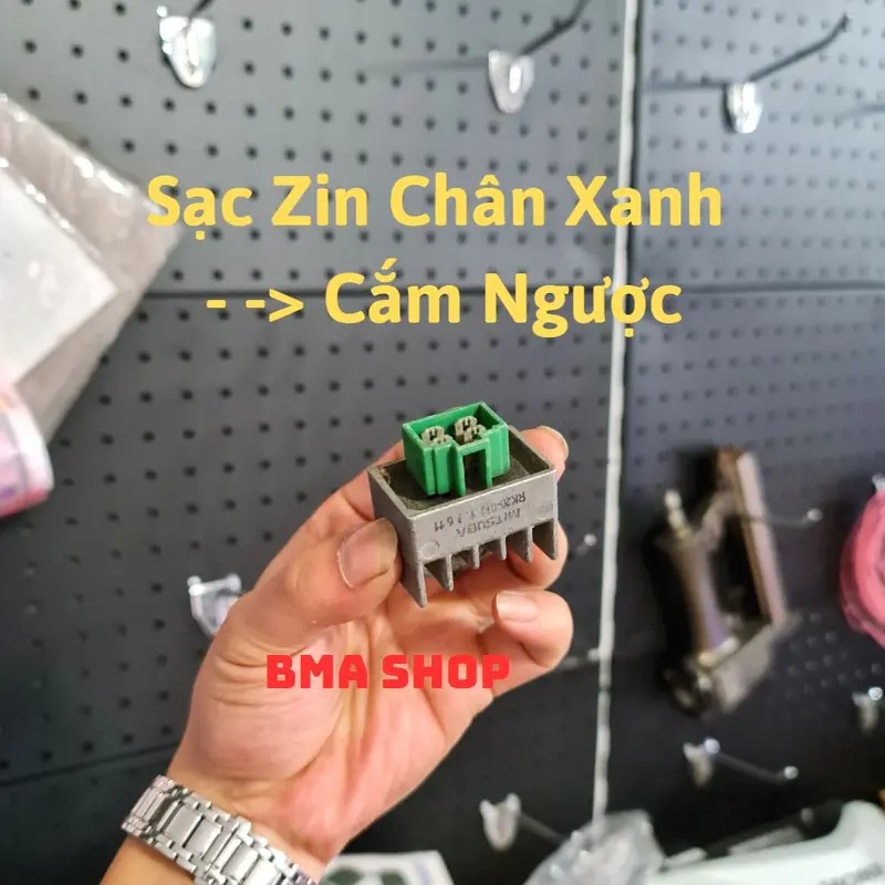 Sạc Tăng Dòng BMA , Sạc Lắp Các Dòng Xe Honda , Yamaha Xăng Cơ Không Độ Chế  - Phụ Kiện Xe Máy 4