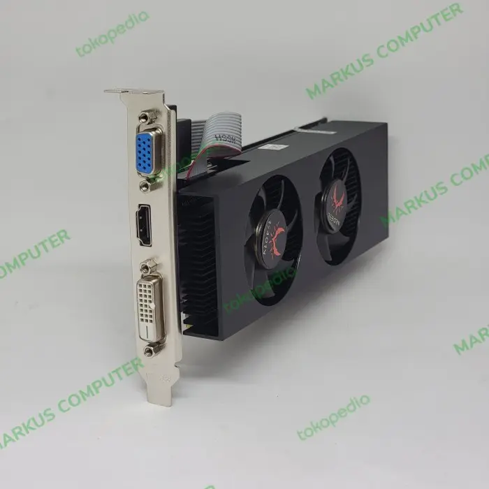 VGA AMD-R7 350 4GB DDR5 RADEON GRAPHICS INCLUD PANEL CESSING SFF ORI [JB1] 0