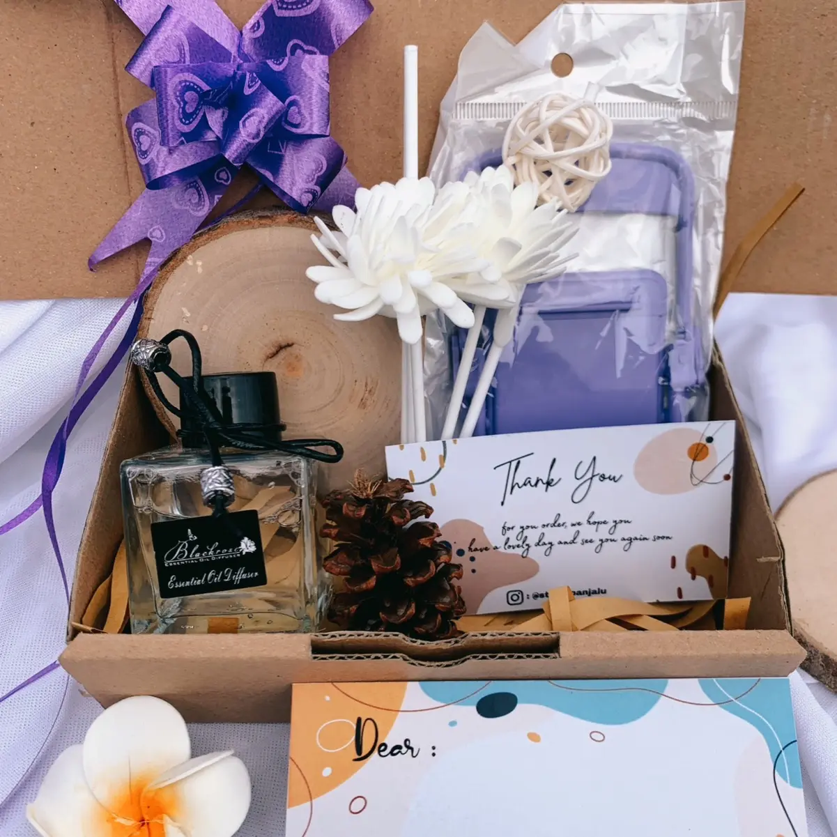 gift Box Scanted Candle Dekorasi | Hampers lebaran | hadiah lebaran