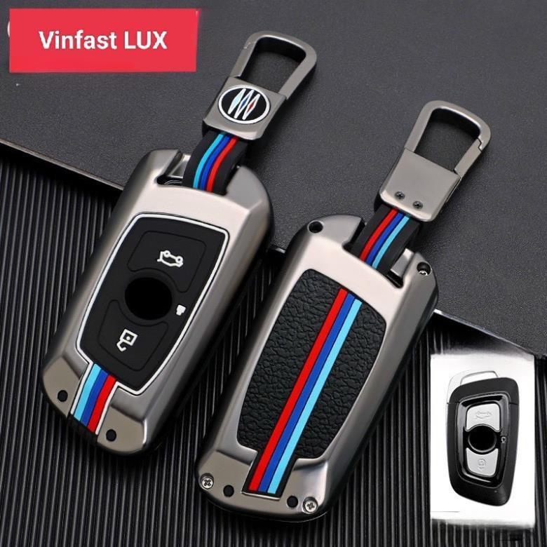 Ốp Khóa Xe Vinfast VF5 - Fadil - Lux A - Lux SA Chất Liệu Hợp Kim Cao Cấp Phản Quang - Ốp Bảo Vệ Chìa Khóa Móc Khoá Móc Khóa
