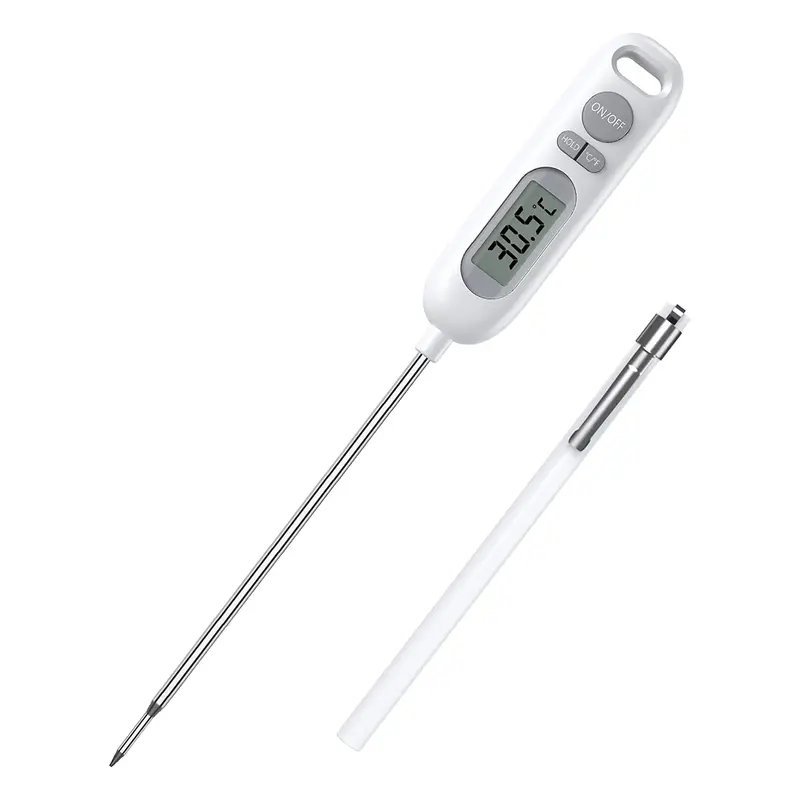Termometer daging digital, kalis air IPX65, bacaan segera, kuar ...
