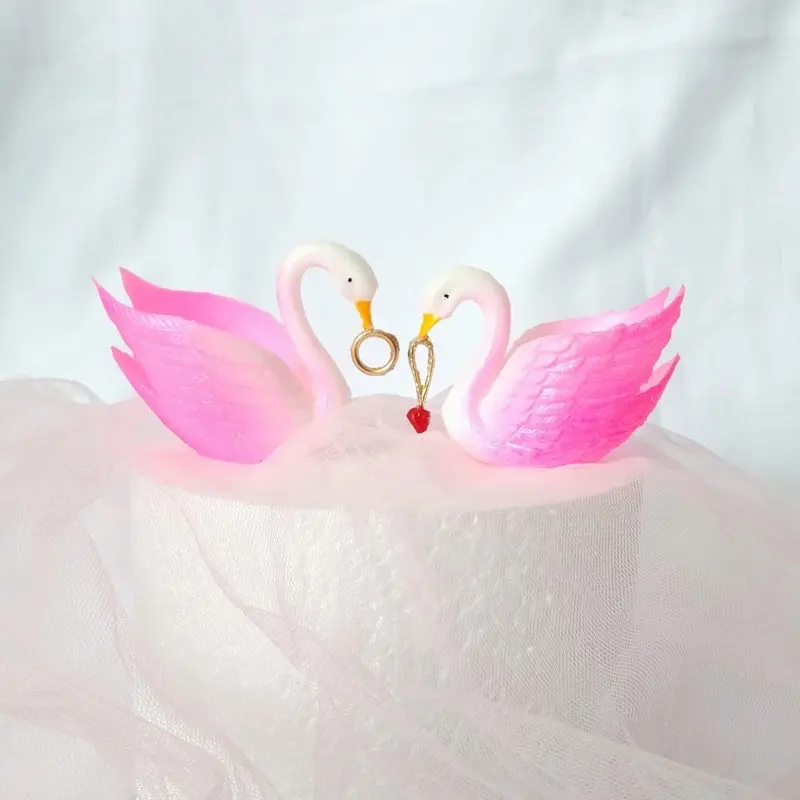 MP A26 - Hiasan Kue Cake Topper Angsa Bebek 0