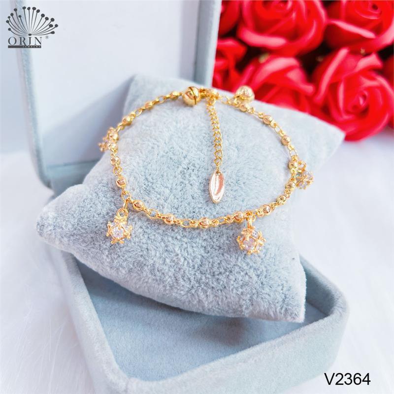Product Introduction of {AYIQ Jewelry} [Hoàn tiền 20%] Lắc tay nữ vòng tay trái cầu thiết kế cao cấp Orin V2364 - Long Tien Phụ Kiện 1