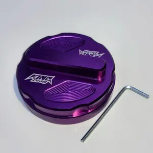 Cover Tutup Tangki Full CNC Universal PNP Beat Aerox Vario PCX Genio Mx King Spacy Scoopy Dll - UNGU