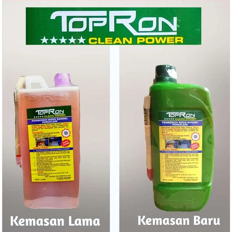 BISA COD - TOPRON CLEAN POWER Pembersih Keramik Lantai / Pembersih Lantai Kamar Mandi Toilet 2
