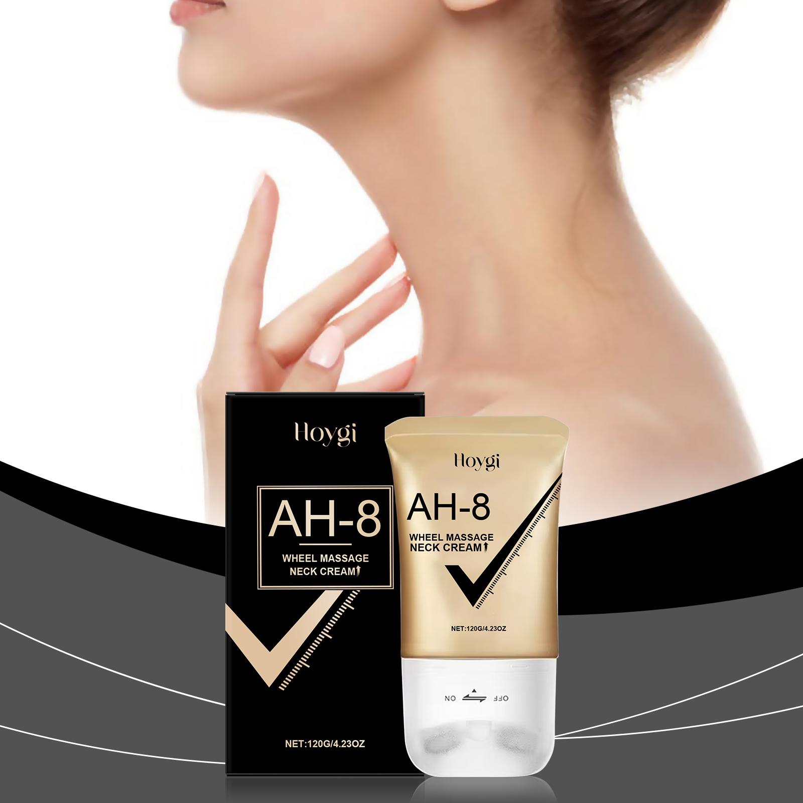 Hoygi AH-8 Krim Pengencang Leher dengan Gliserin & Minyak Mineral - Atasi Garis Halus, Menutrisi & Cepat Meresap untuk Perawatan Sehari-hari Perawatan