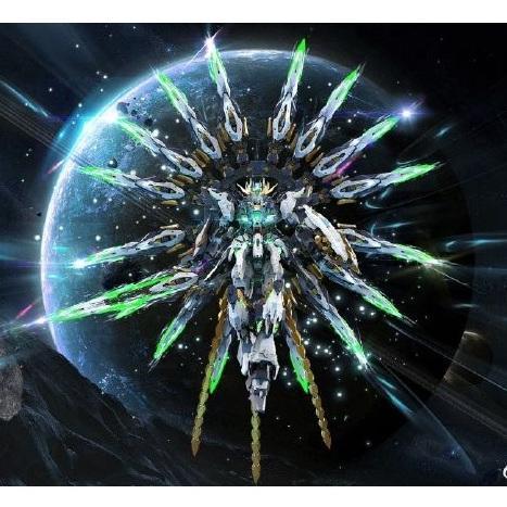 Mô Hình Lắp Ráp Vientiane Fusion Mecha Apocalypse 1/100 Scale White Phoenix Accessory Kit (Khung Xương Kim Loại)