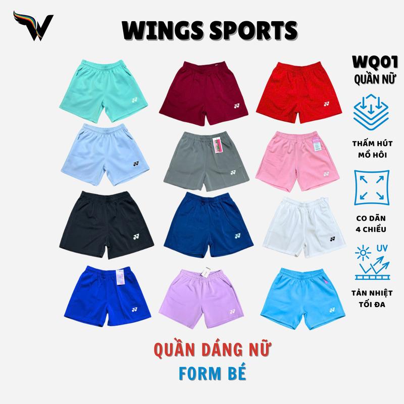 Quần cầu lông thể thao nữ - dày dặn , co dãn thoải mái Sport Có Túi Tập Thể Dục