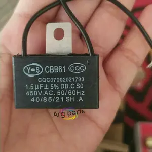 kapasitor kotak kipas angin 1,5uf/400vac