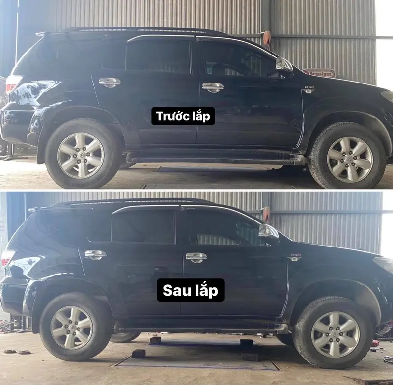 Xe Innova,Fortuner _ phụ tùng ô tô cao su giảm chấn/giảm xóc hỗ trợ nâng gầm chống xệ gầm kịch gầm (Hoàng Huy) Phụ Kiện 6