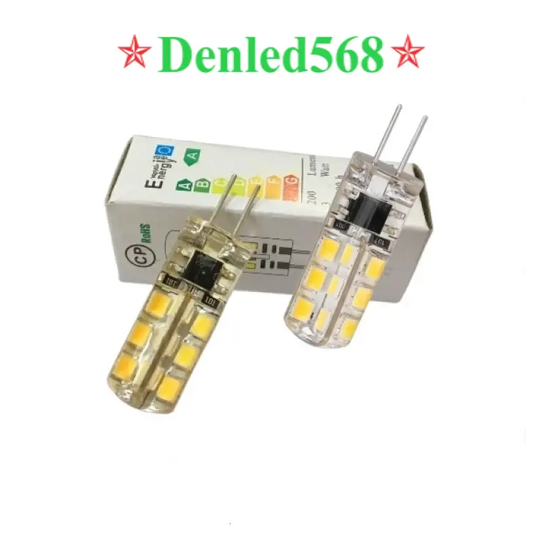 Bóng led ghim 2 chân siêu sáng G4 220v 3w