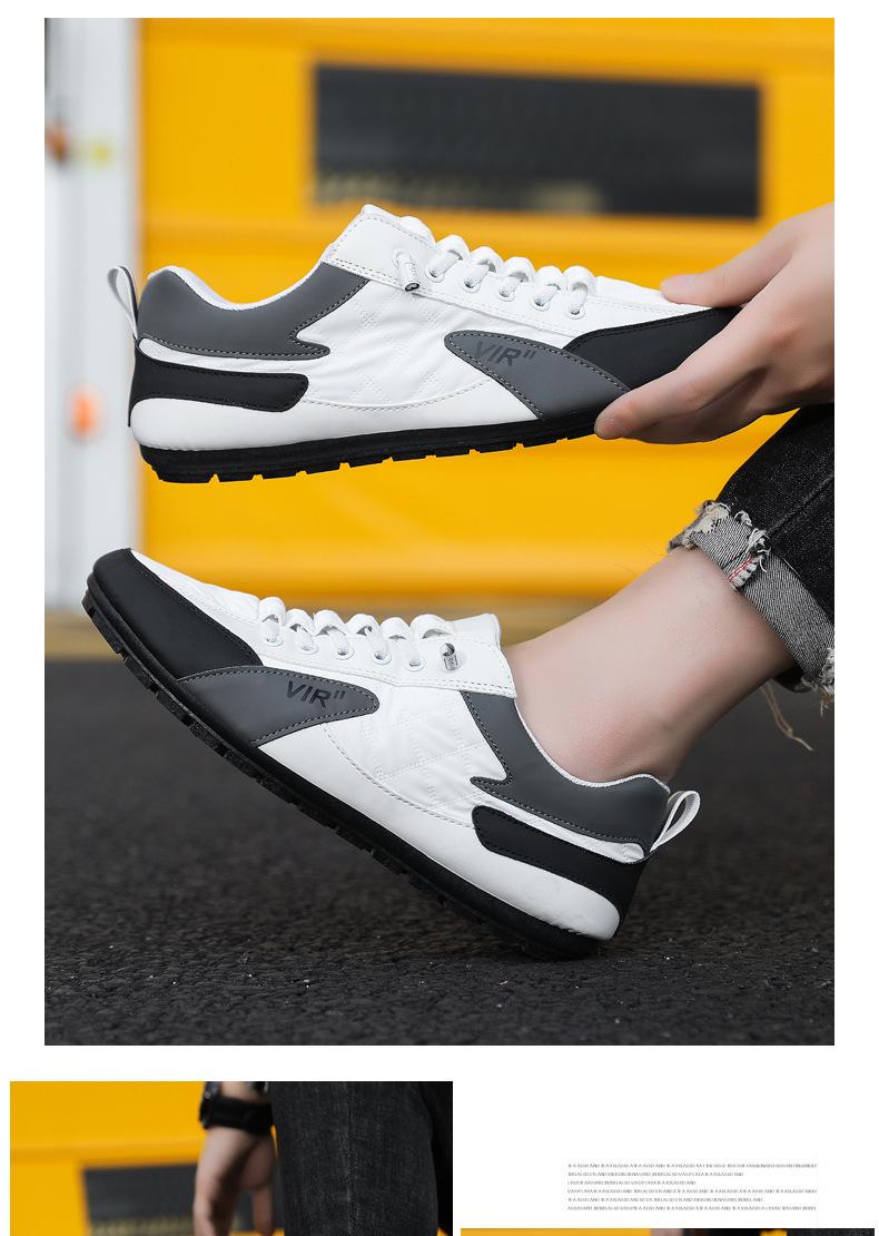 Product Introduction of Fall 2024 New Fashionable Men's Shoes Leather Gommino Driving Shoes Soft Bottom Soft Surface Non-Slip Casual Cortez 12