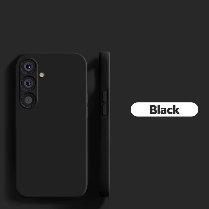 Product Introduction of Camera Protect Soft Phone Case for Samsung Galaxy A05 A15 A25 A35 A55 5G  Liquid Silicone Couples Cover A 15 4G A55 A25 Global Protector Protection Protective Casing 9