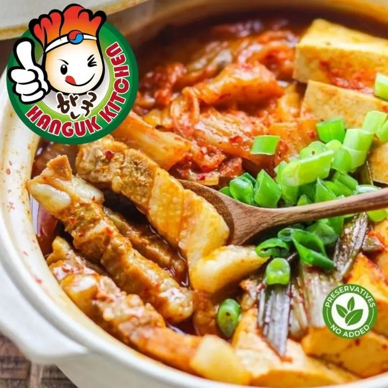 [TF][HEAT & SERVE] Kimchi Pork Belly Stew 650g - By Hanguk Kitchen Korean Food Mart