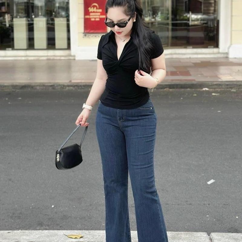 ÁO THUN XOẮN NGỰC , ÁO BIGSIZE TAY NGẮN CỔ V CHẤT TĂM LẠNH- ÁO CỔ BẺ SANG CHẢNH: 02 ( Full-size:40-90 kg ) Nữ Women Top Sơ Mi | BigBuy360 - bigbuy360.vn