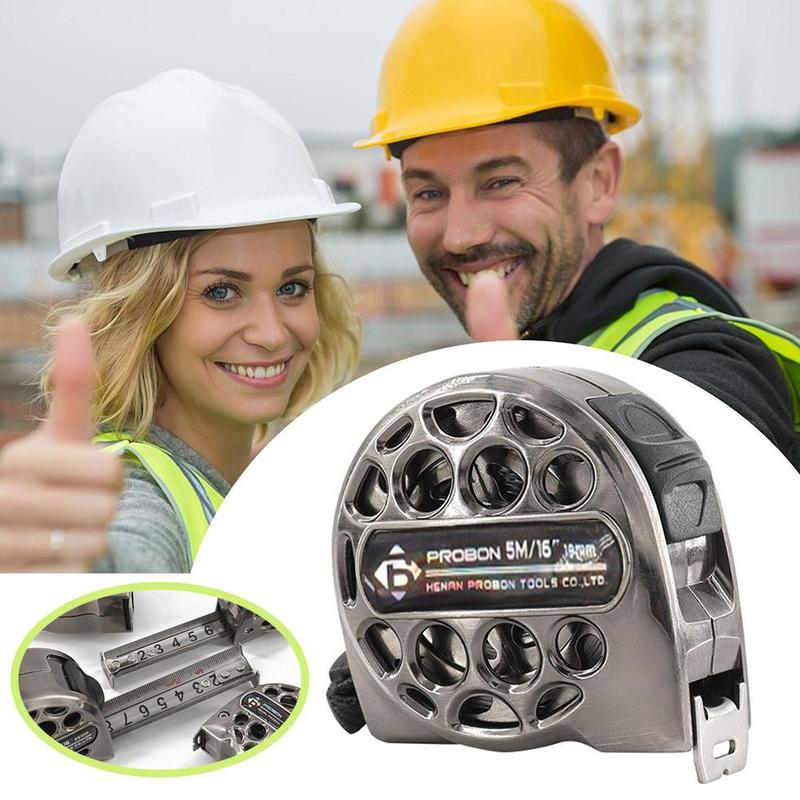 Tape Measure,5M Retractable Hollow Tape Measure,Industrial Grade Waterproof Rust Proof Corrosion - View #8