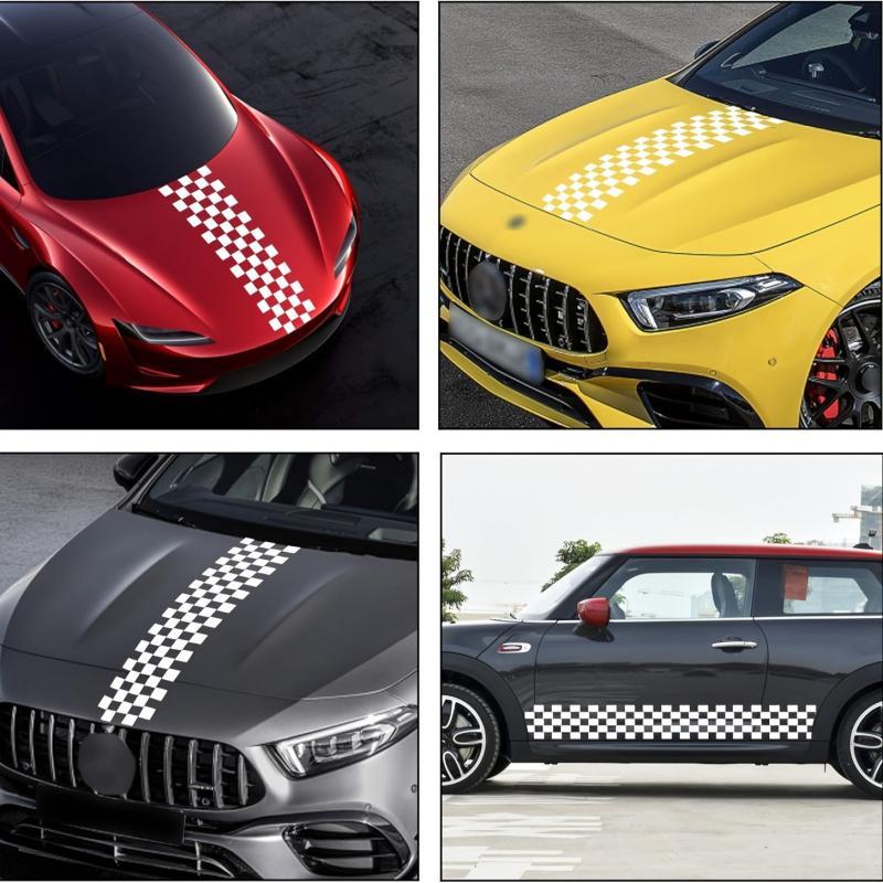 Car Engine Cover Sticker, 1 Count Durable Self Adhesive Car Sticker, Car Exterior Decoration Accessories for Aston DB11 6