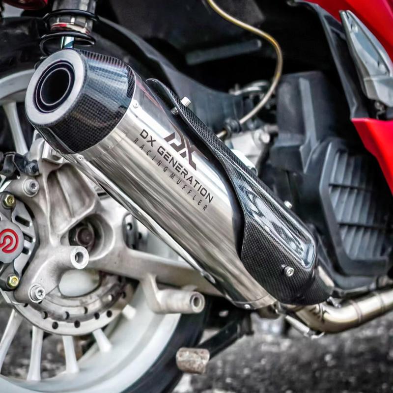Knalpot SR1 Fullsystem Pcx 150/160 Adv15/160 Nmax old/new Aerox old/new Vario 125/150 old atau new led Karbon Motor Racing 3