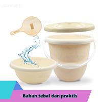 Gambar SUNXIN Baskom Plastik 3IN1/820/821/822/823/825/ Set Baskom Serbaguna / Ember Air Rumah Dengan Tutup - Hijau, 820/25L dari SUNXIN Kota Administrasi Jakarta Barat 4 Tokopedia