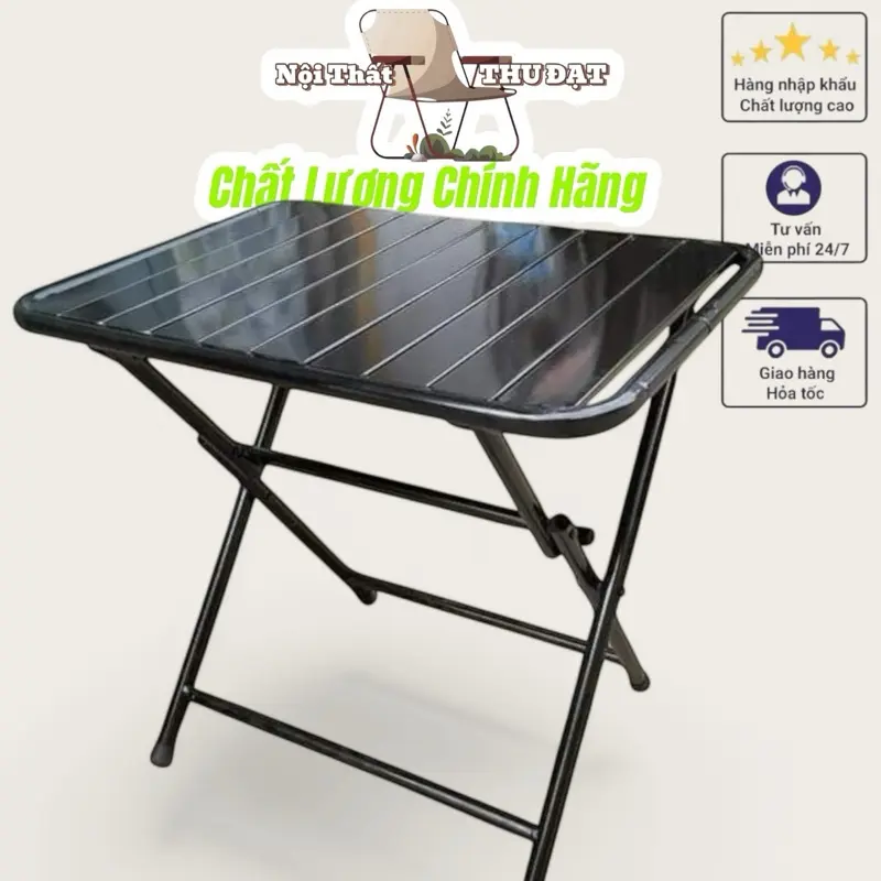 Bàn Lá Xếp Gọn sơn tĩnh điện Đủ Màu - Thương hiệu uy tín