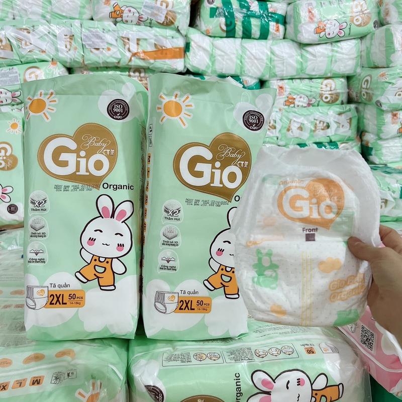  Bỉm baby gio đủ sai từ sai M đến 5xl  cho  bé 