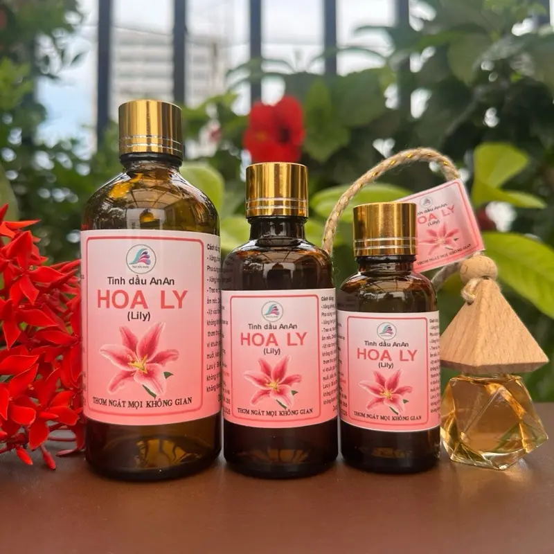 Tặng dây treo tri giá 35k khi mua Tinh dầu thiên nhiên AnAn - chai 100ml, 50ml, 30ml( combo 2 chai)