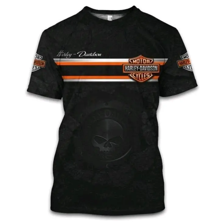 KAOS HARLEY DAVID SON /FULL PRINTING /BISA PAKAI NAMA