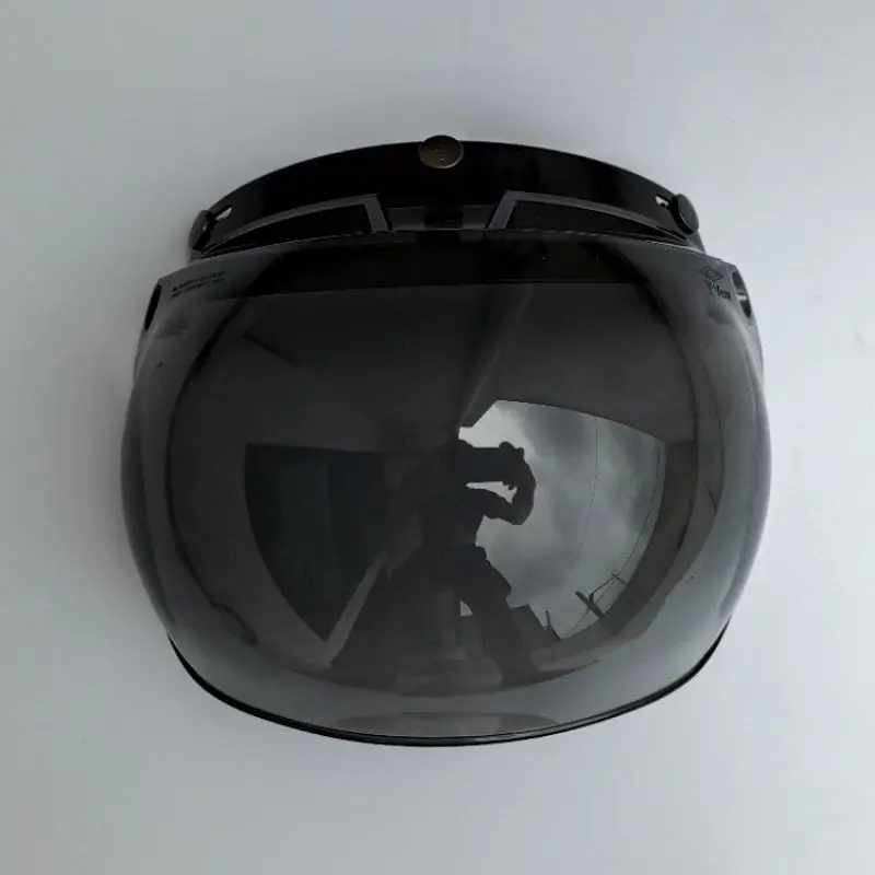 Kaca Helm Bogo Model Cembung Warna Hitam / Clear 2