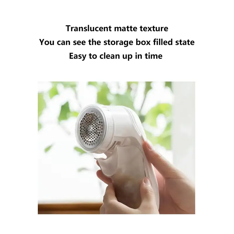 Portable Electric Lint Remover, Rechargeable Clothing Fluff Trimmer, Household Lint Remover Tool For Home Travel 3