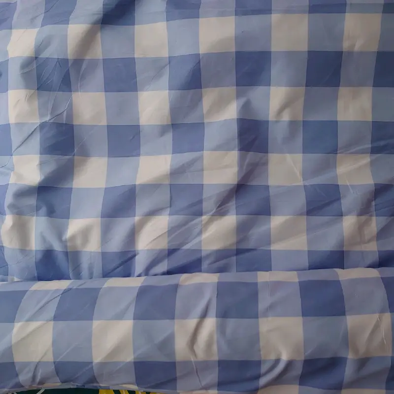 KAIN SEPREI GORDENG PIAMA METERAN MURAH NGGAK LUNTUR MOTIF EMILY KOREAN SPREI KOTAK-KOTAK TERBARU BAHAN KATUN, POLIMICRO, MICROTEK, DISPERSE KUALITAS TERBAIK Katun 4