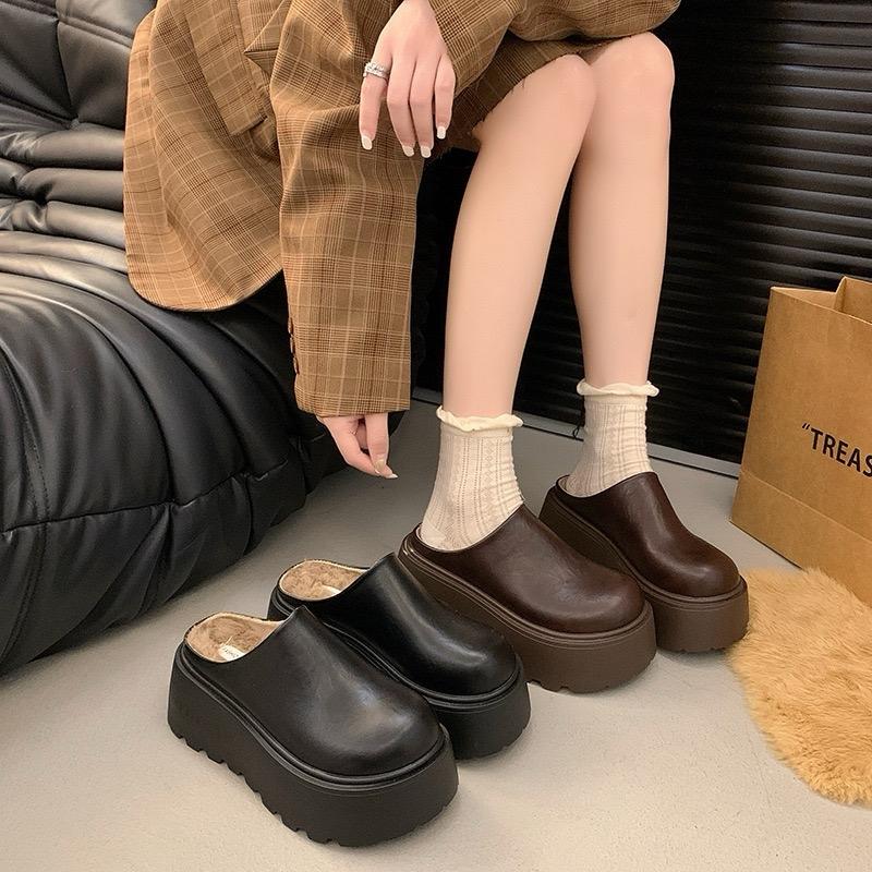 ( CHÂN TO TĂNG SIZE)  Sục nữ lót lông chất da mềm, chuẩn hàng QC cao cấp FULL BOX MUXANG