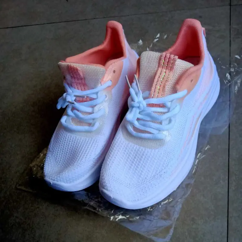 SEP045 (Tanpa Kotak) Sepatu Sneakers Wanita Warna Kasual Jalan Jalan Sporty Model Korea Fashion Casual Sport Olahraga COD Shoes 2