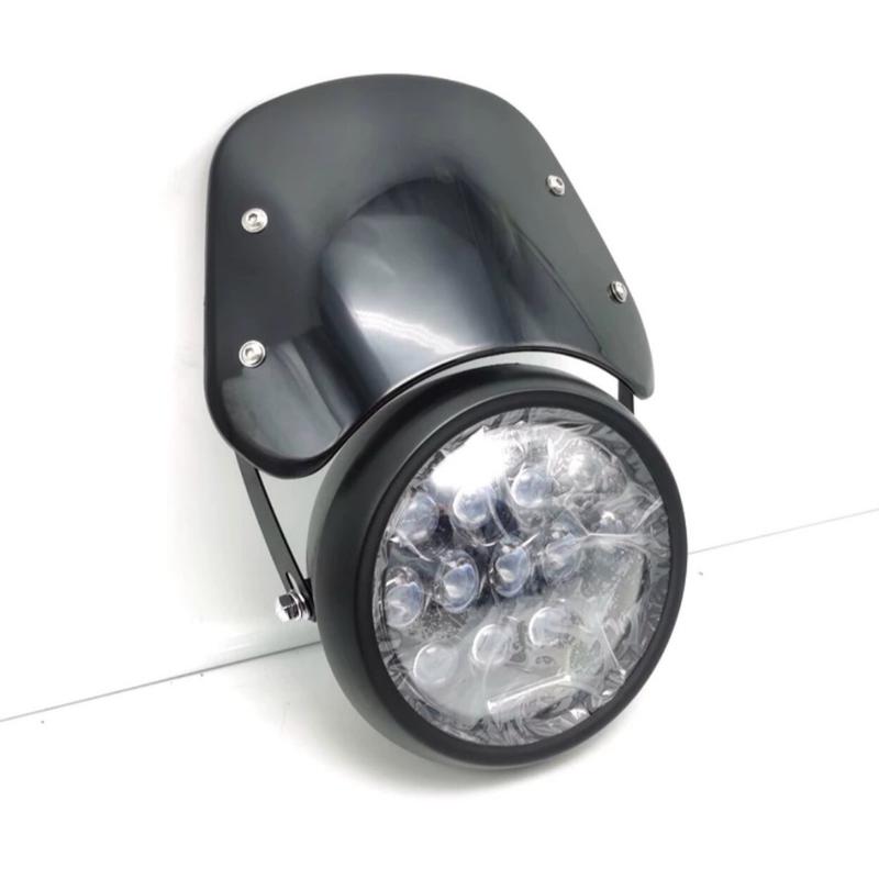 Kính Chắn Gió Chế Gắn Xe Máy Classic PG1, XSR 155, Rebel Mã K3 Hãng S2R 2